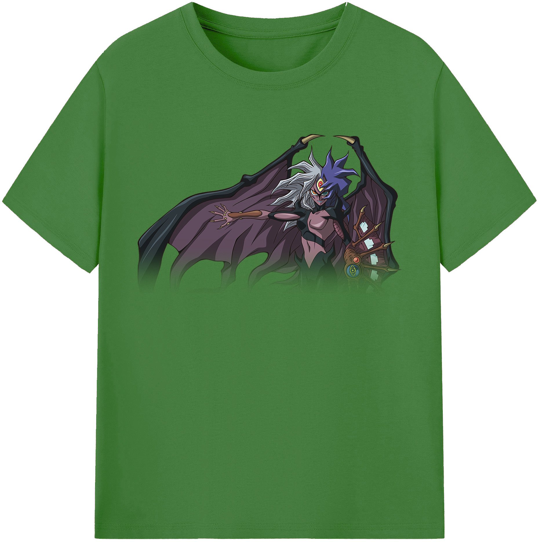 （画像用） 遊☆戯☆王 Yu-Gi-Oh! レディースカジュアルプリントTシャツ（綿100％）